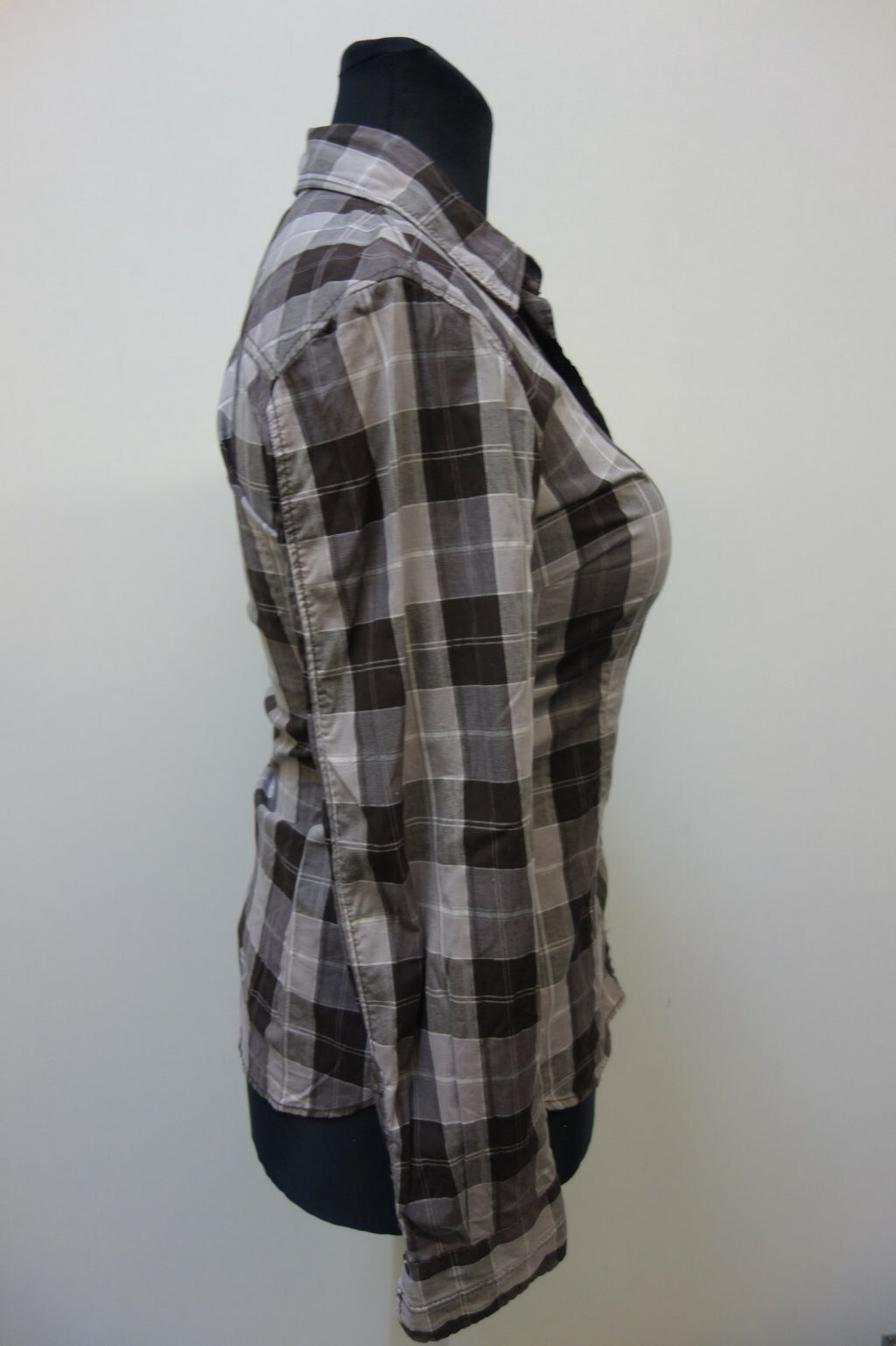 EK0677 Damen Bluse von Tom Tailor, kariert, Gr. 403