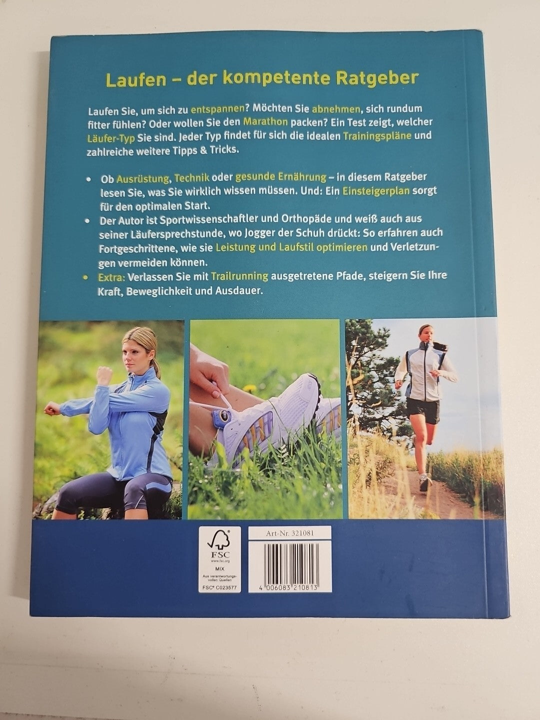 EB117 Lauf dich fit!-Die perfekte Ausrüstung-Richtig laufen - Gesunde Ernährung1