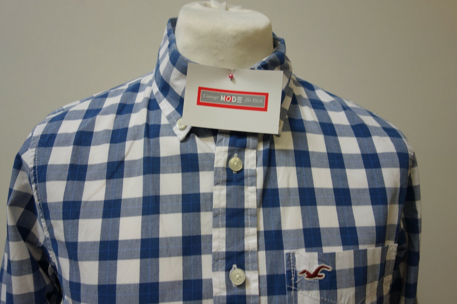 EK0538 Herren Hemd von Hollister, kariert, XL (M)1