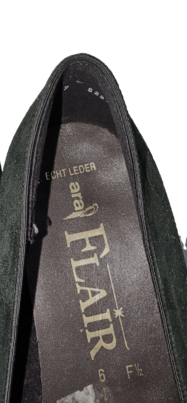 ES710 Damen Ballerinas von Ara Flair, grün, Gr.6 (EU 36/37)2