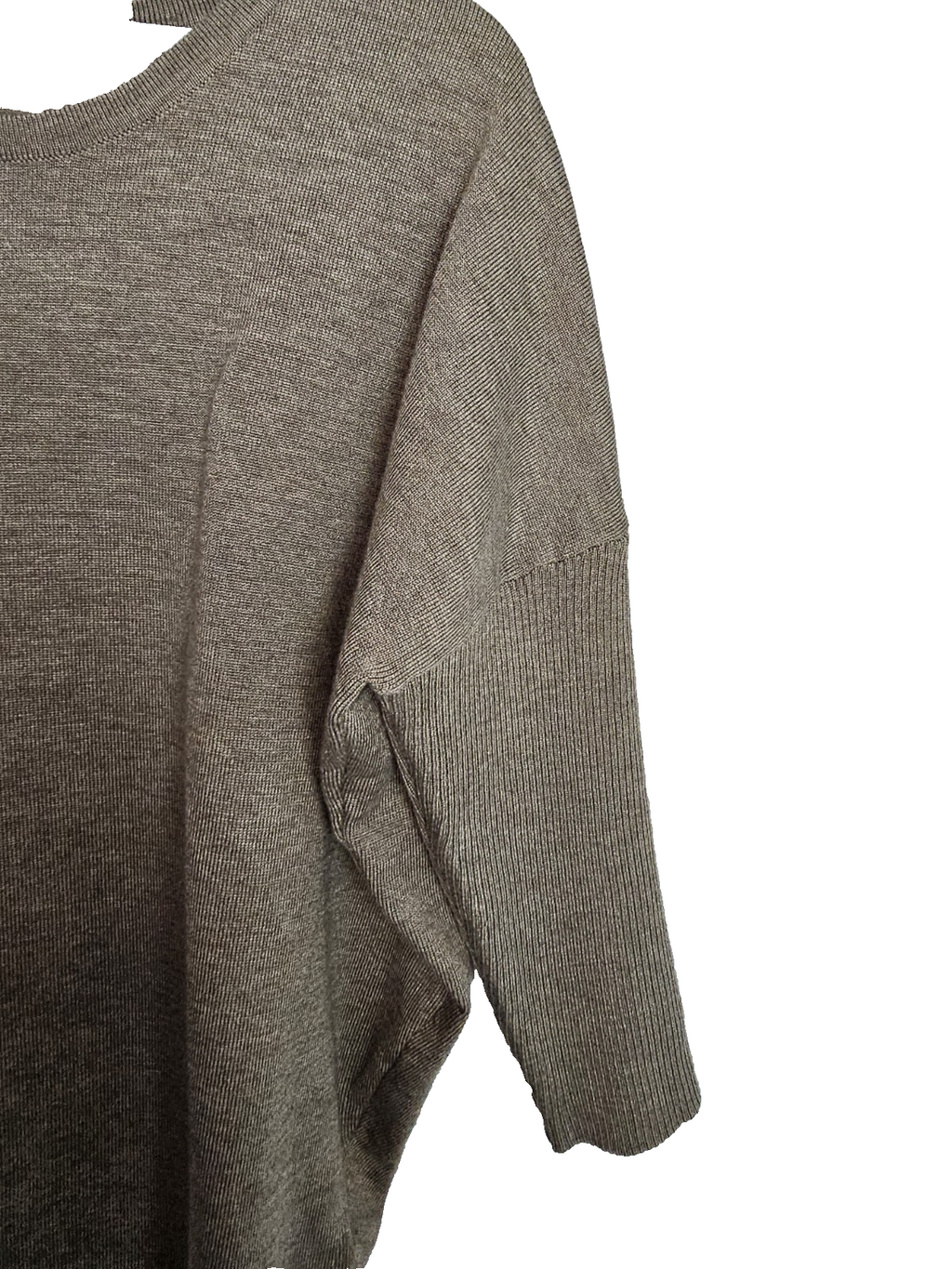 EK7641 Damen Pullover von Saint Tropez, Braun, Gr.xs3