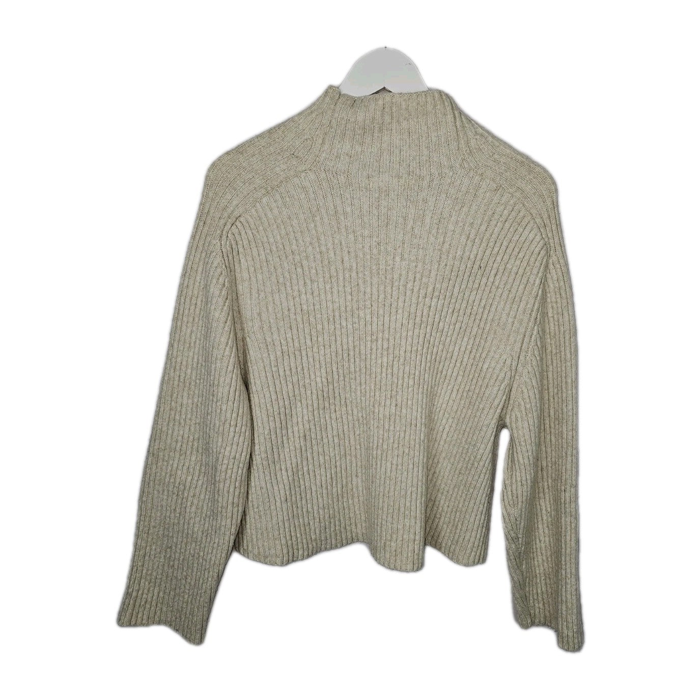 EK8963 Damen Rollkragenpullover von H&M,  Beige, Gr. S3