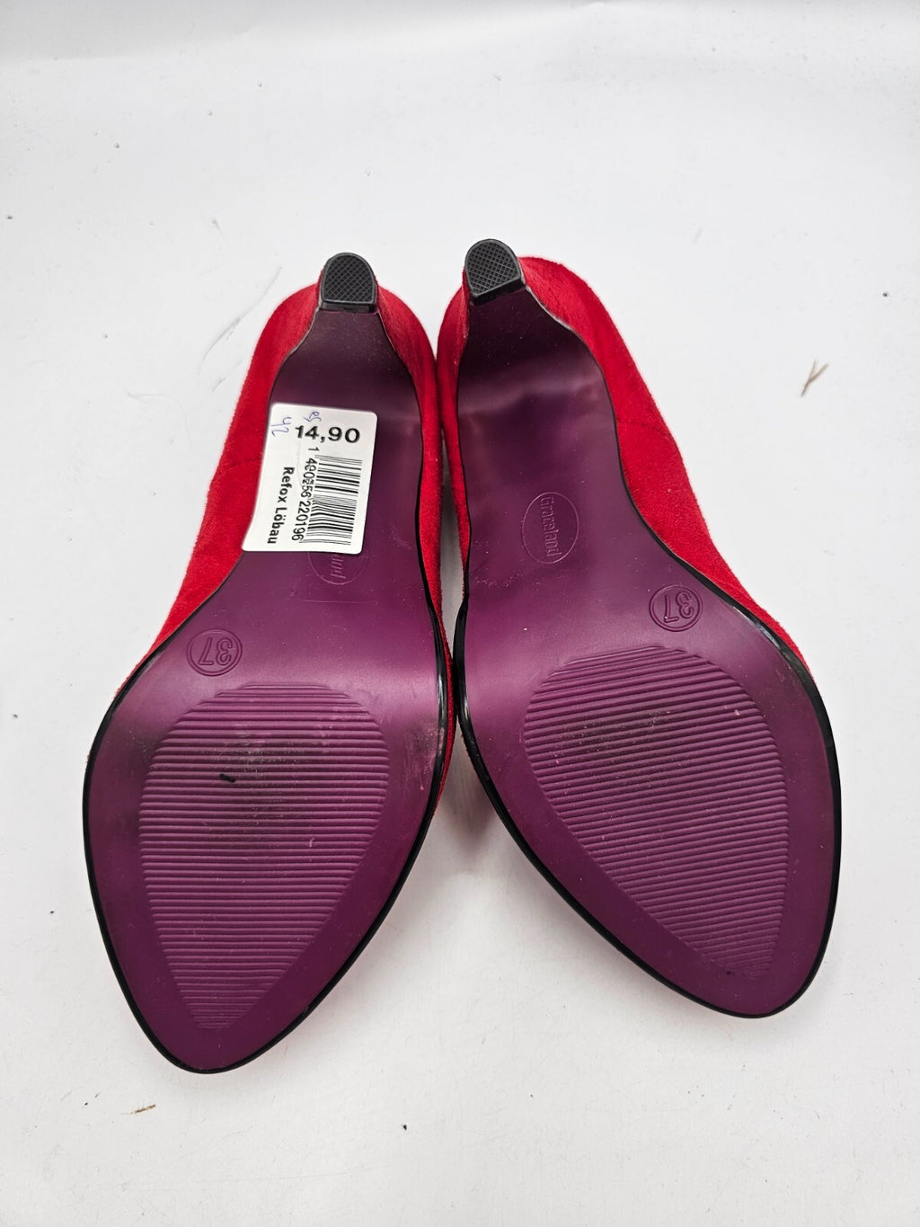 ES0042 Damen Pumps von Graceland, rot, Gr.376