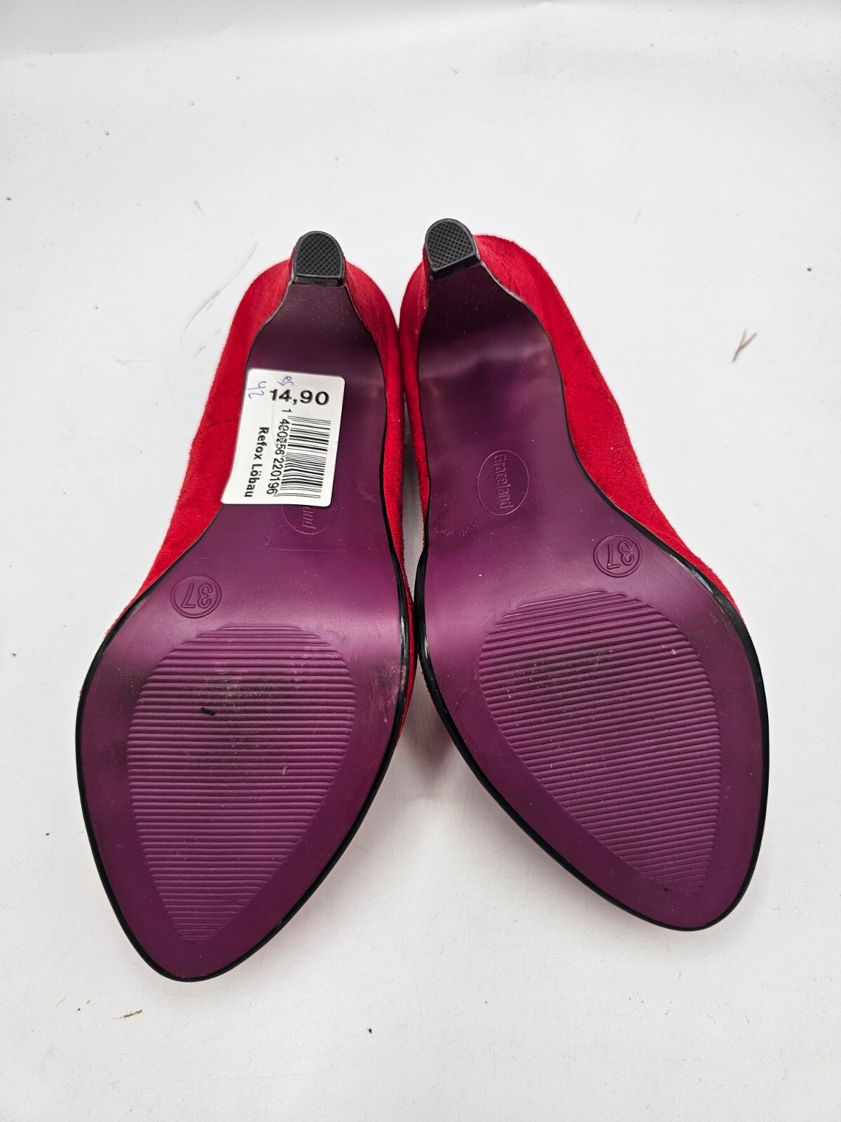 ES0042 Damen Pumps von Graceland, rot, Gr.376