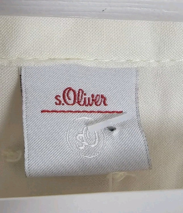 EK11138 Damen T-Shirt S.Oliver Gr.46 Weiß1