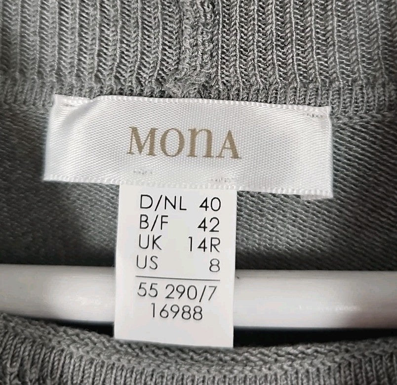 EK9331 Damen Pullover Mona Gr.40 Grau1