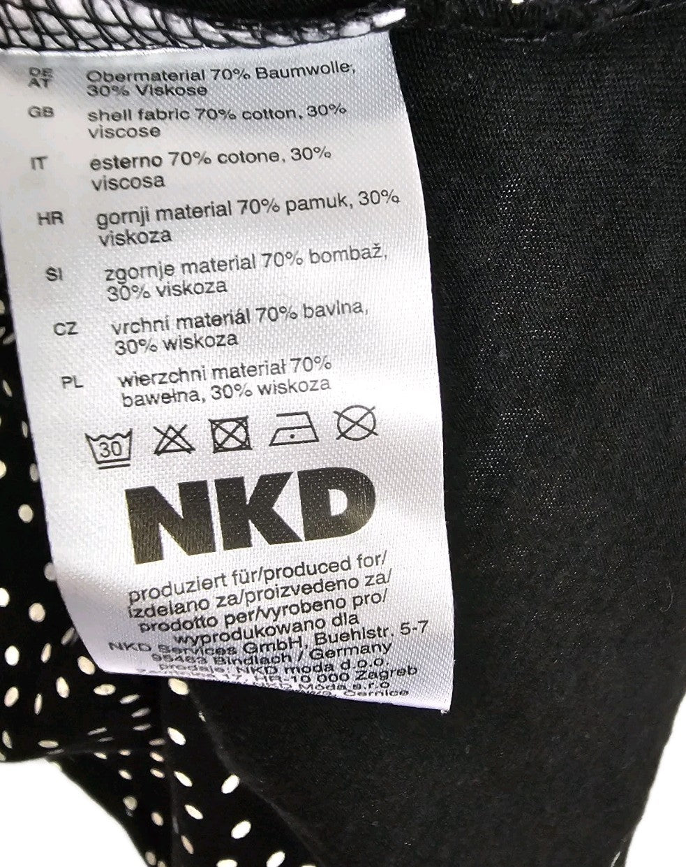 EK10907 Damen Pullover von NKD, Schwarz, Gr. S4