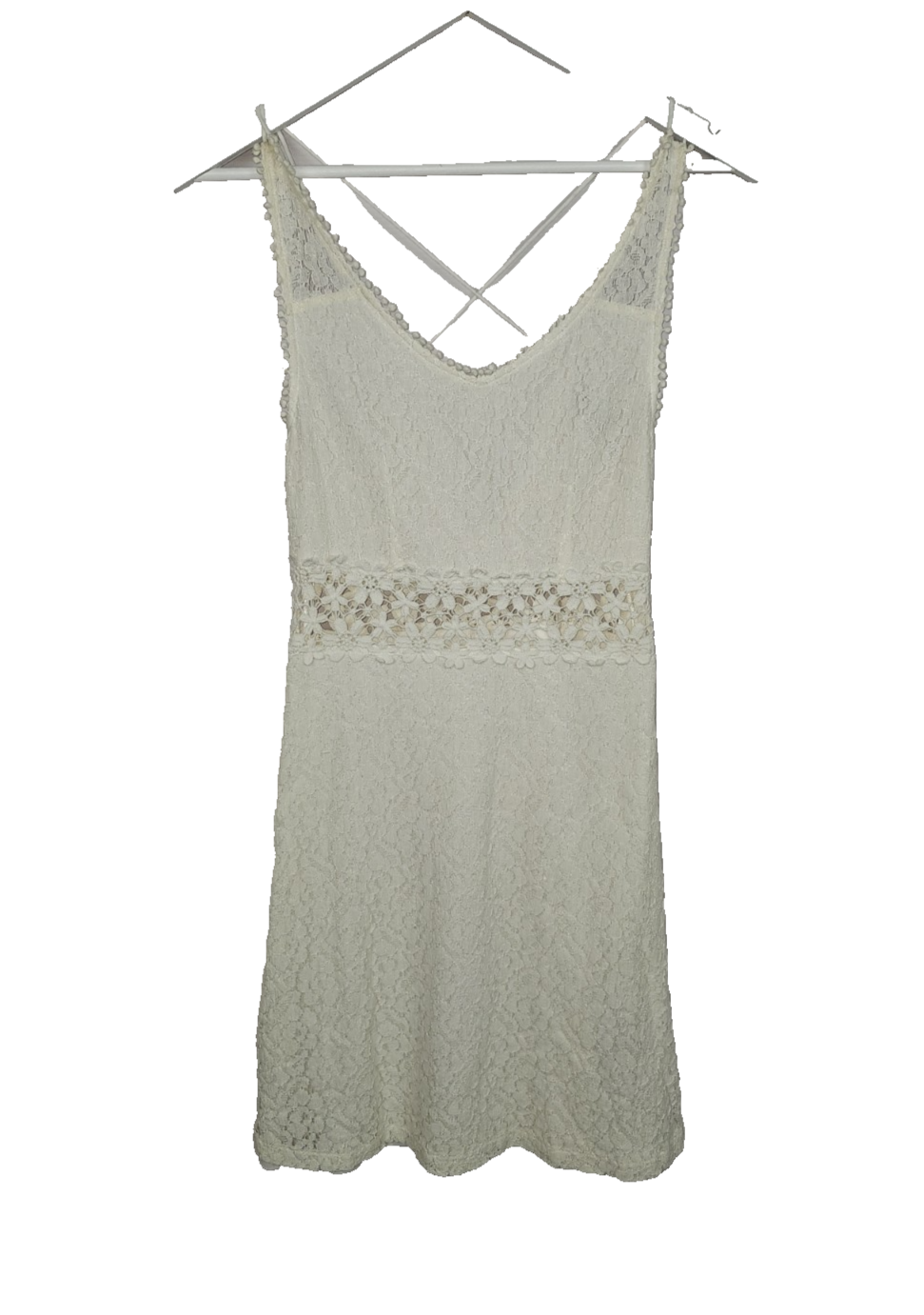 EK7631 Damen Kleid von Seven Sisters, Weiß, Gr. XS0