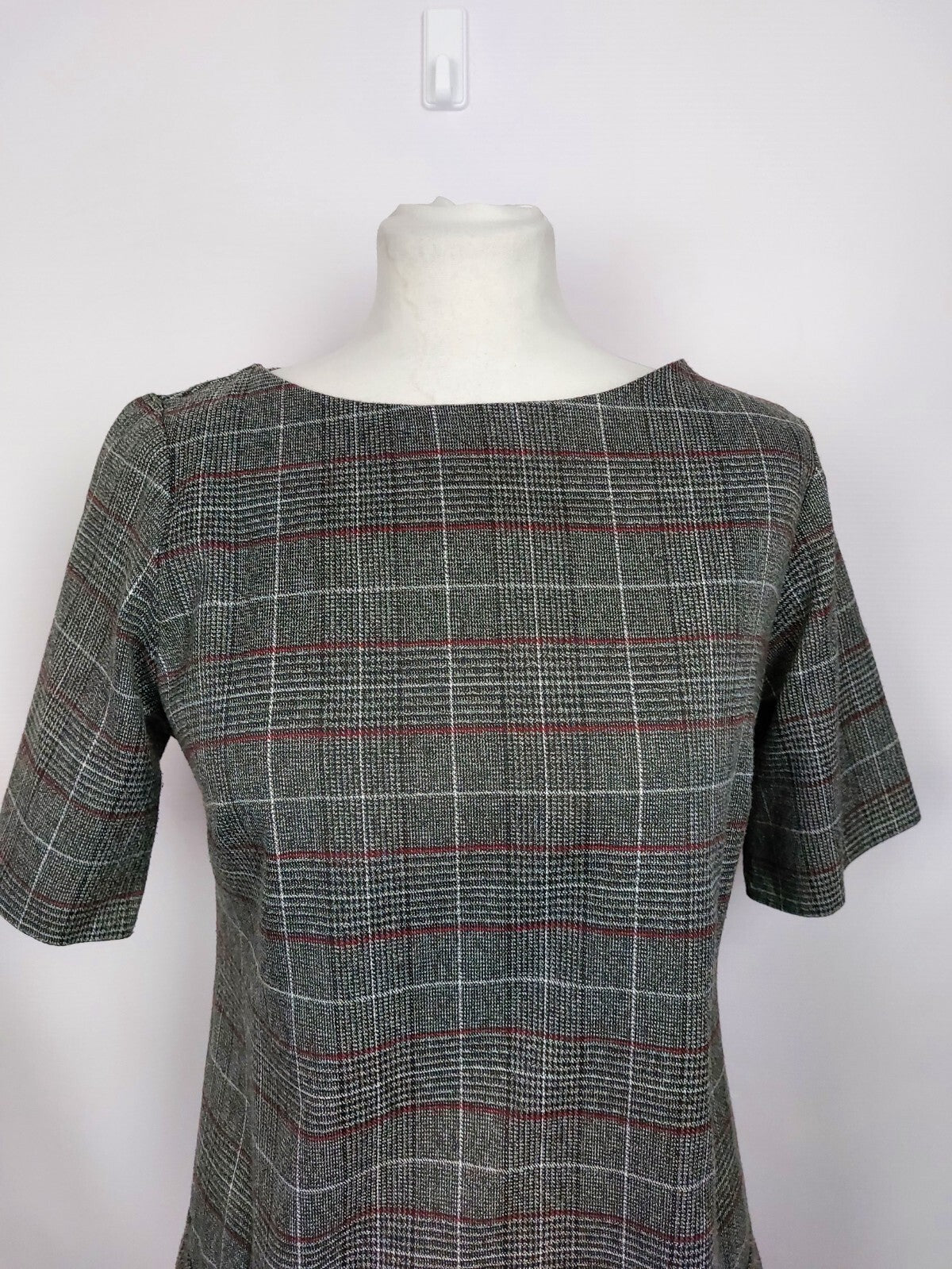 EK4866 Damen Kleid von Apricot, grau, Gr. S1