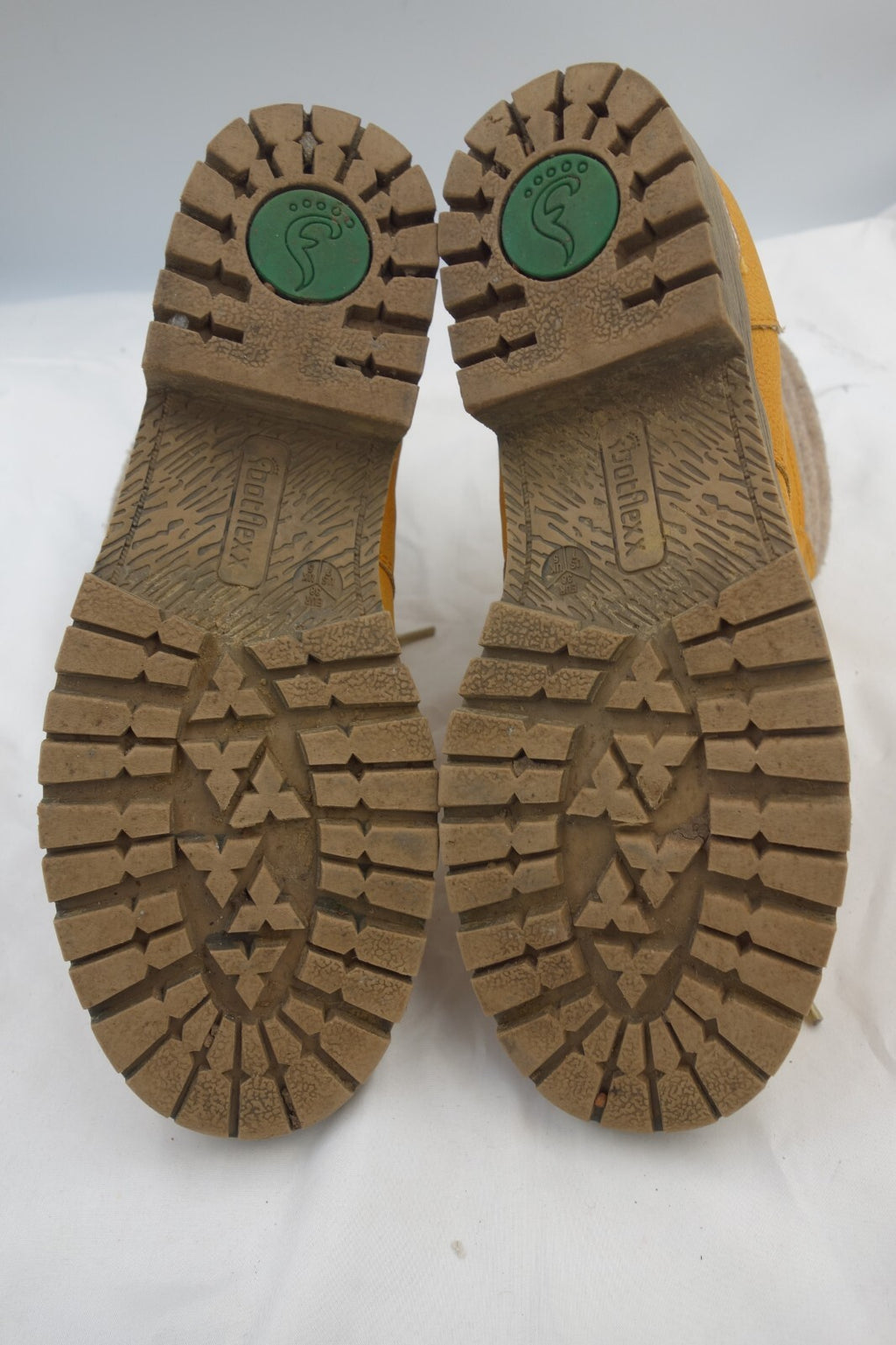 ES0596 Damen Stiefeletten von Footflexx, ocker, Gr. 384