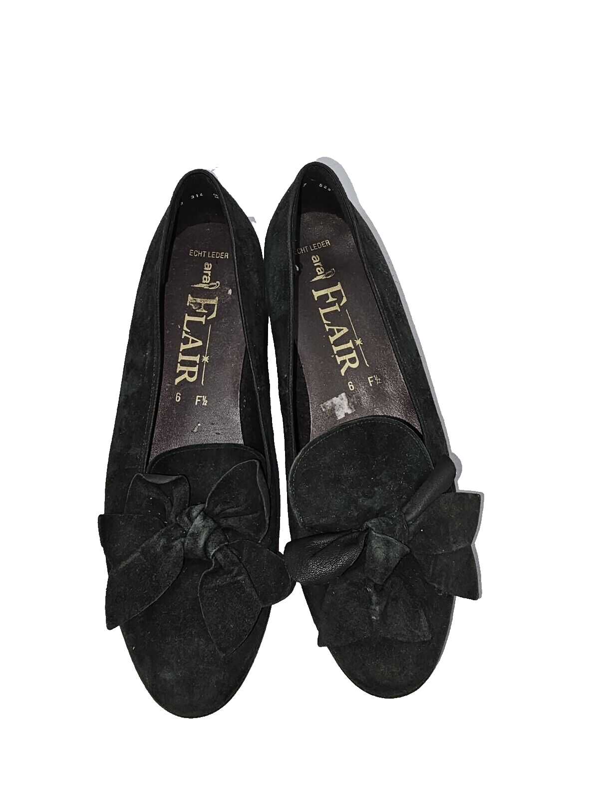 ES710 Damen Ballerinas von Ara Flair, grün, Gr.6 (EU 36/37)1