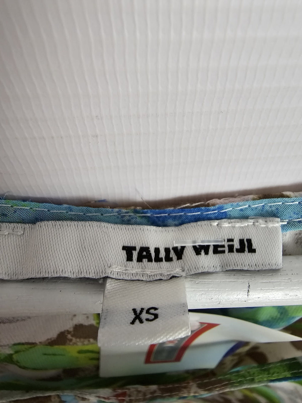 EK8383 Damen Bluse von Tally Weijl, Mehrfarbig, Gr. XS2
