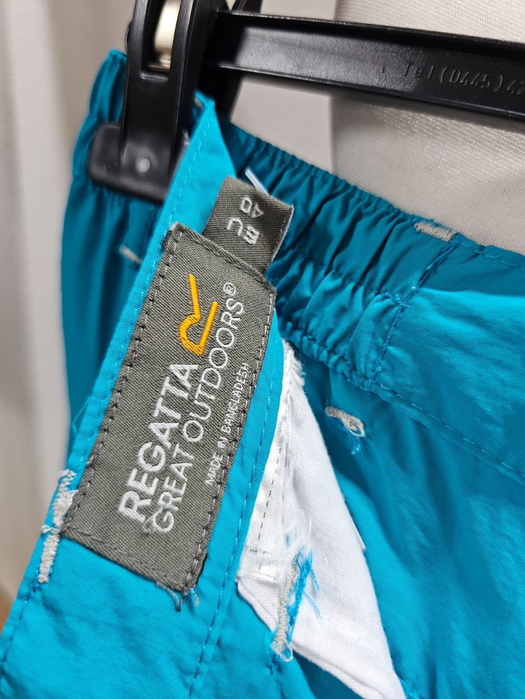 EK6148 Damen 3/4 Hose von Regatta, blau, Gr. 405