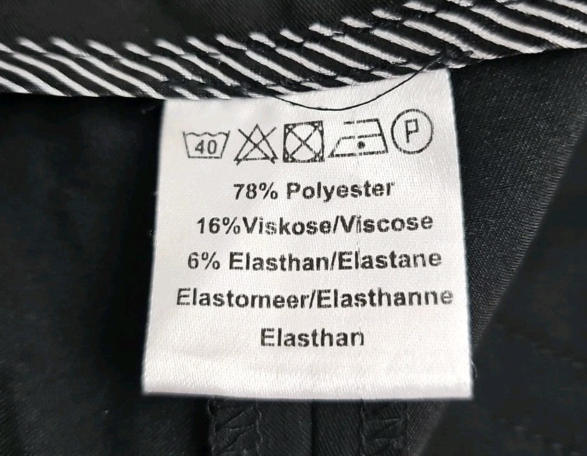 EK9349 Damen Hose Bonita Gr.48 Schwarz3