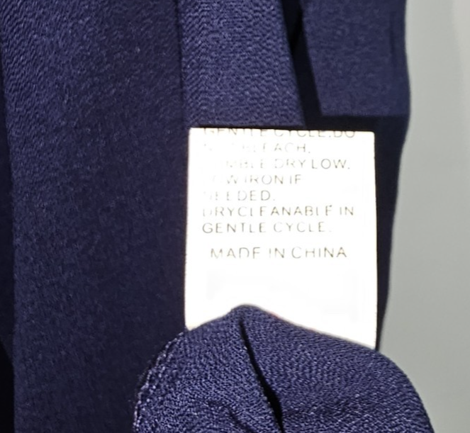 EK8236 Damen Bluse von Shein, Dunkelblau, Gr. XL3