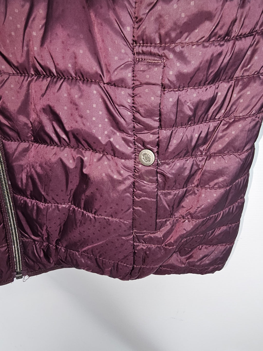 EK8498 Damen Wendejacke weinrot/dunkelblau, Gr. Ca.M6