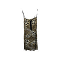 EK10746 Damen Kleid Orimono Gr.M Leoparden Muster0