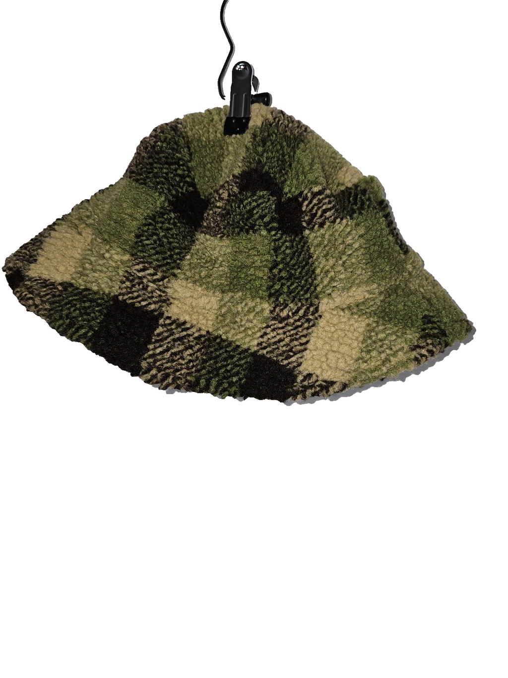 EK7272 Damen Mütze von Asos, grün- schwarz, Gr.M-L2