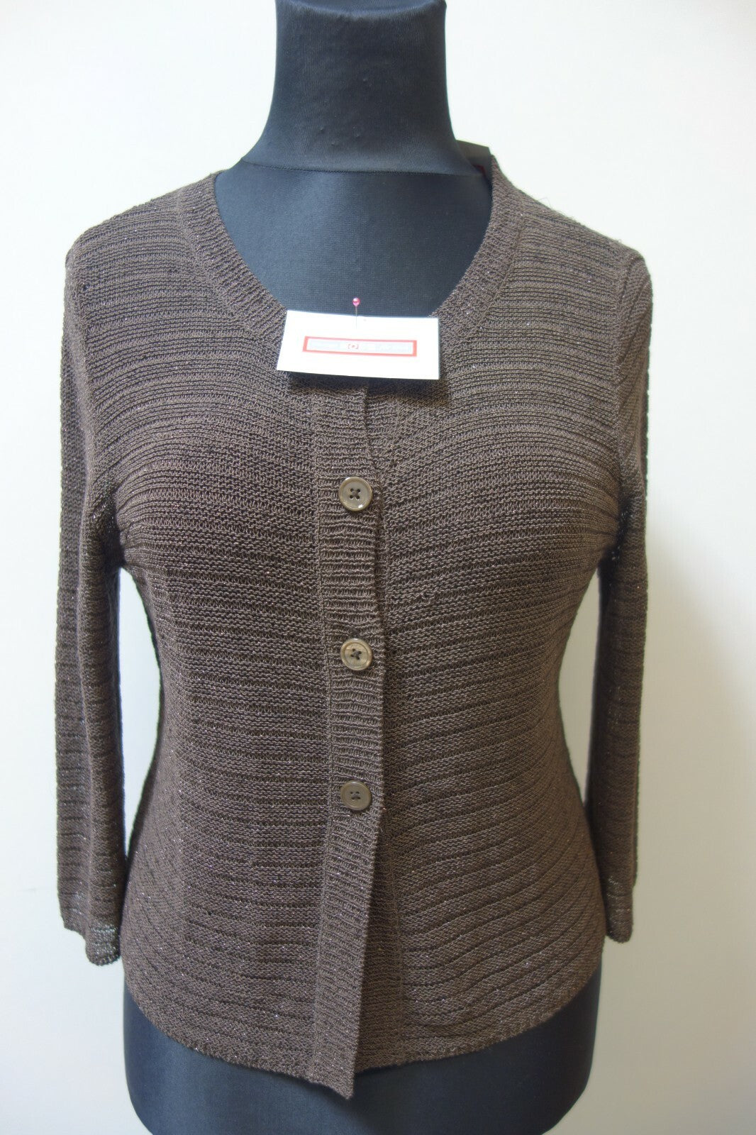 EK0542 Damen Strickjacke von Taifun, braun, 400