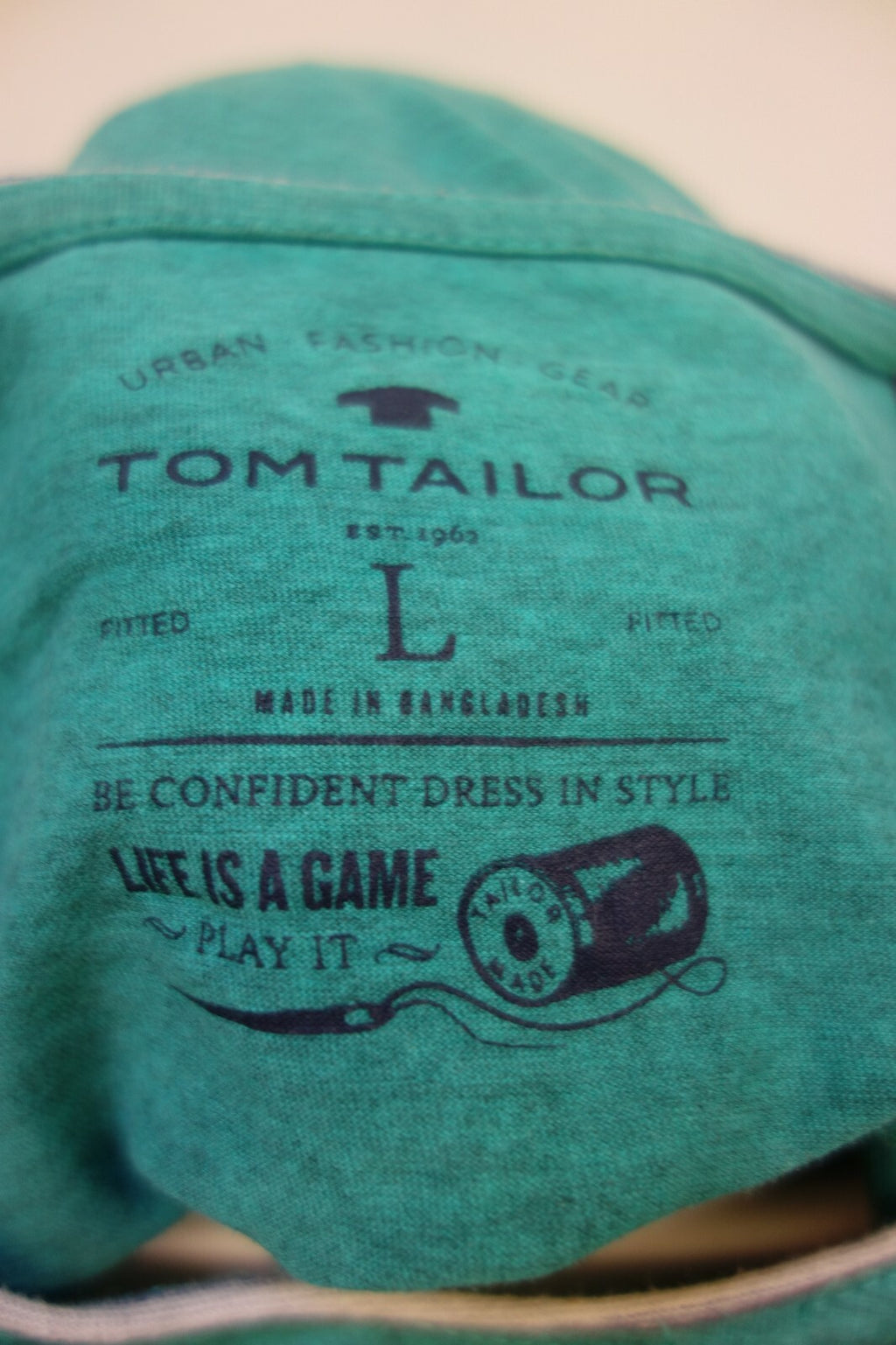 EK1363 Herren T-Shirt von Tom Tailor, grün, Gr. L4