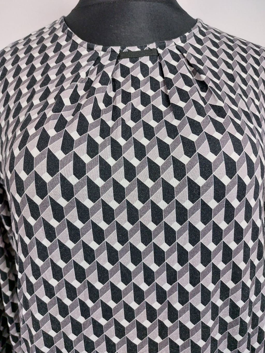 EK4673 Damen Shirt von Rabe, grau-schwarz-weiß, Gr.421