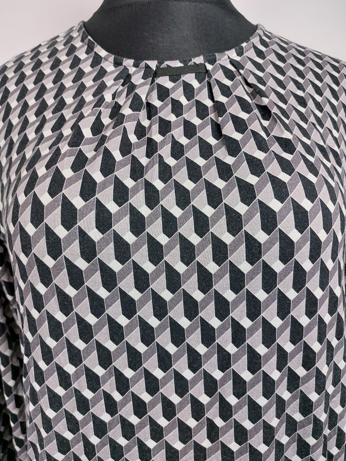EK4673 Damen Shirt von Rabe, grau-schwarz-weiß, Gr.421