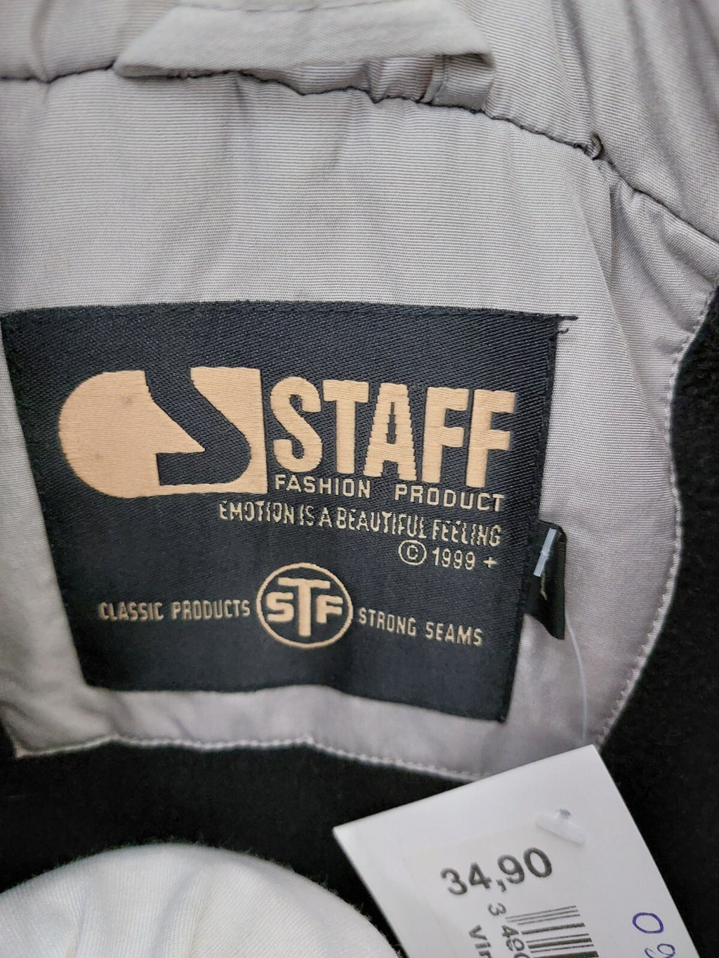 EK0947 Herren Winterjacke von Staff ,Grau,Gr.L3