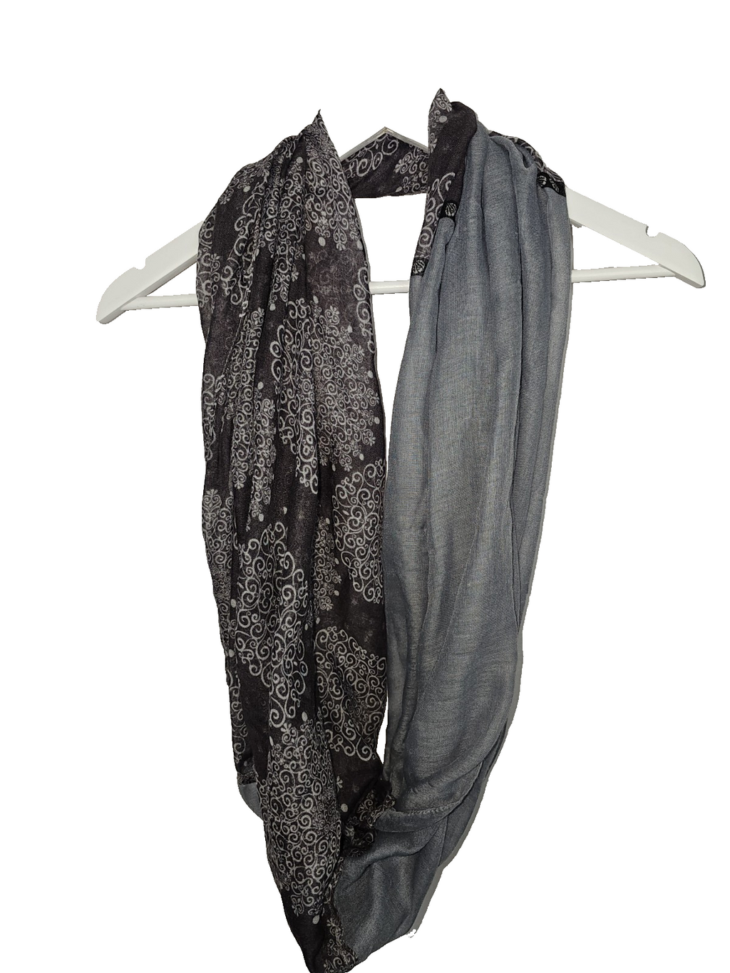 EK7334 Damen Schal von Fraas, grau, Loopschal1