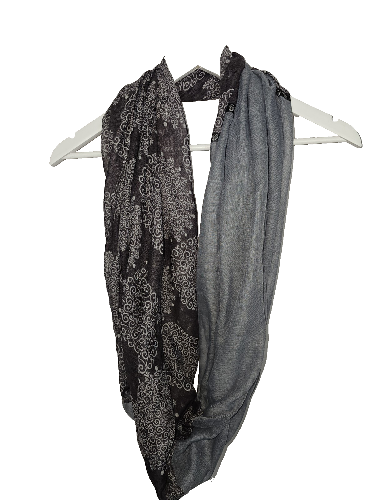 EK7334 Damen Schal von Fraas, grau, Loopschal1