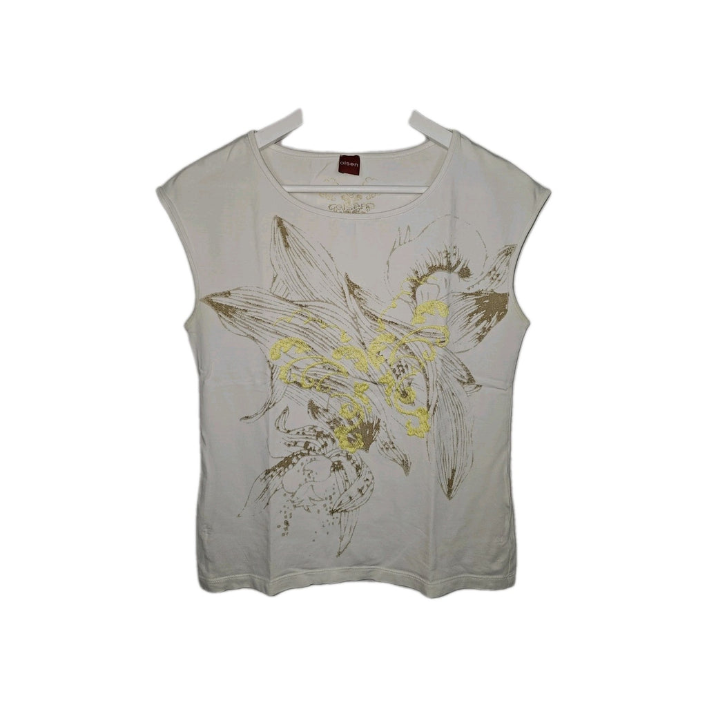 EK10064 Damen T-Shirt Olsen Gr.M Weiß0
