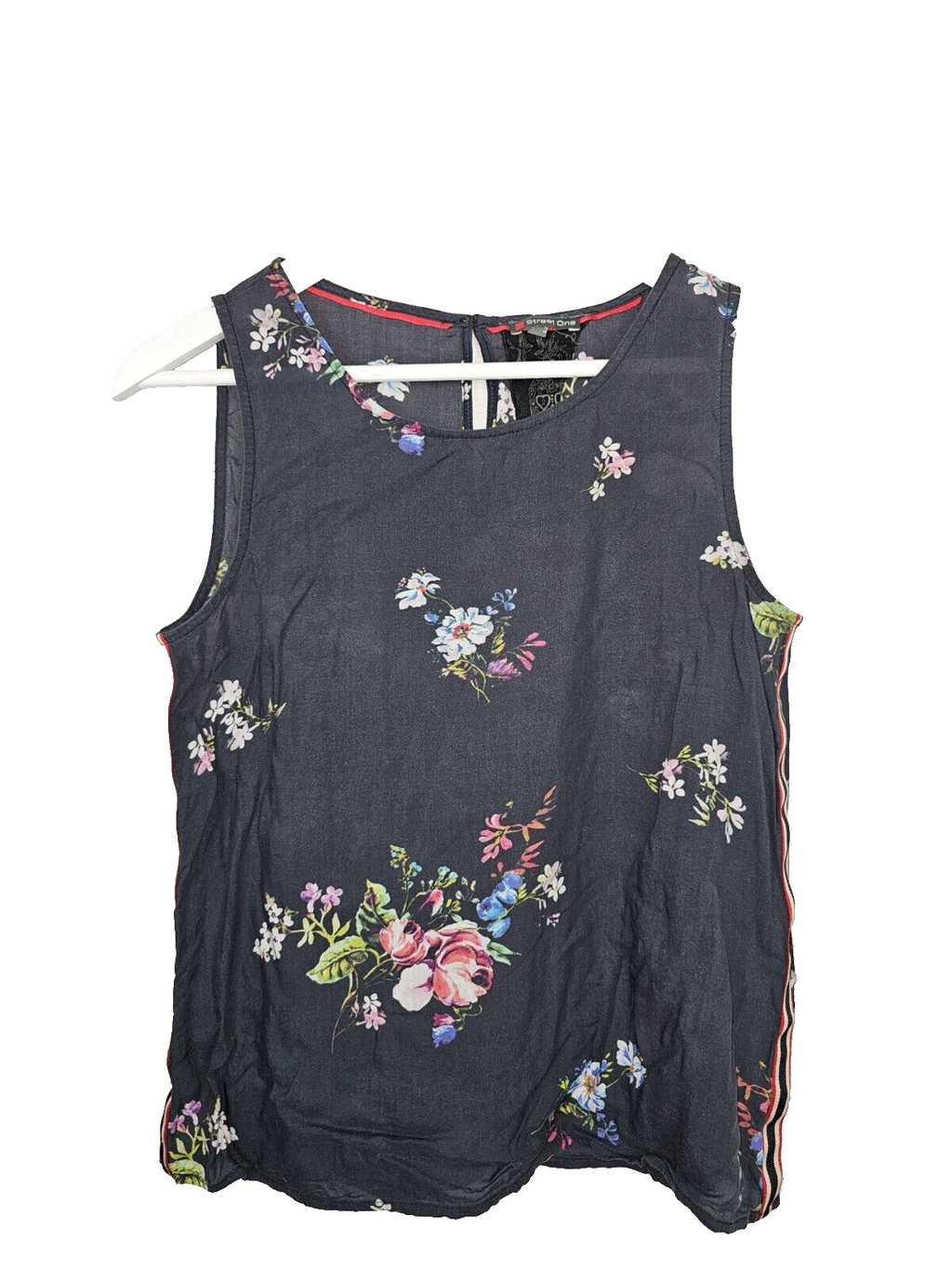 EK6840 Damen Bluse von Street One, Schwarz, Gr.360