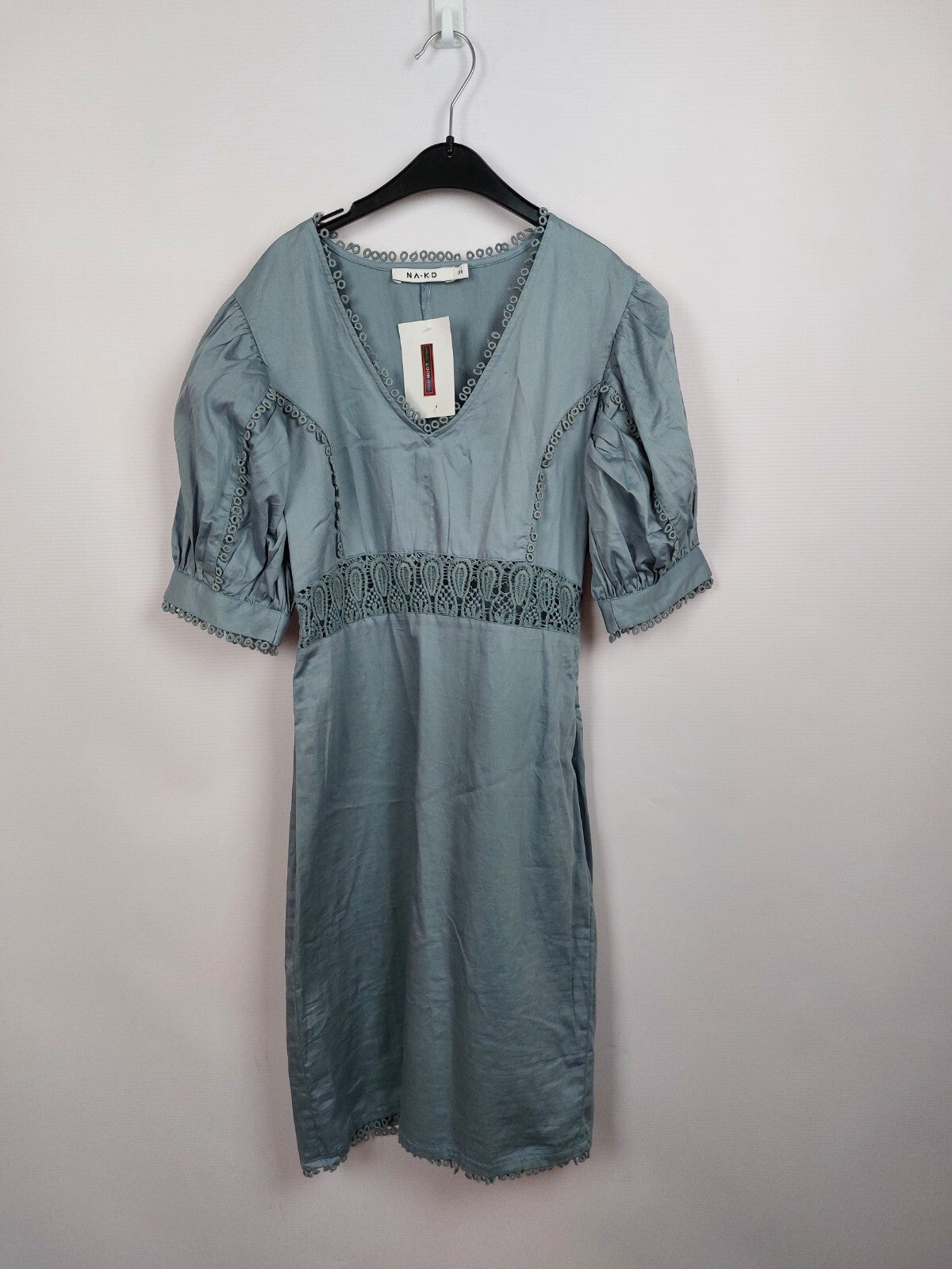 EK4715 Damen Kleid von NA-KD, rauchblau, Gr. 340