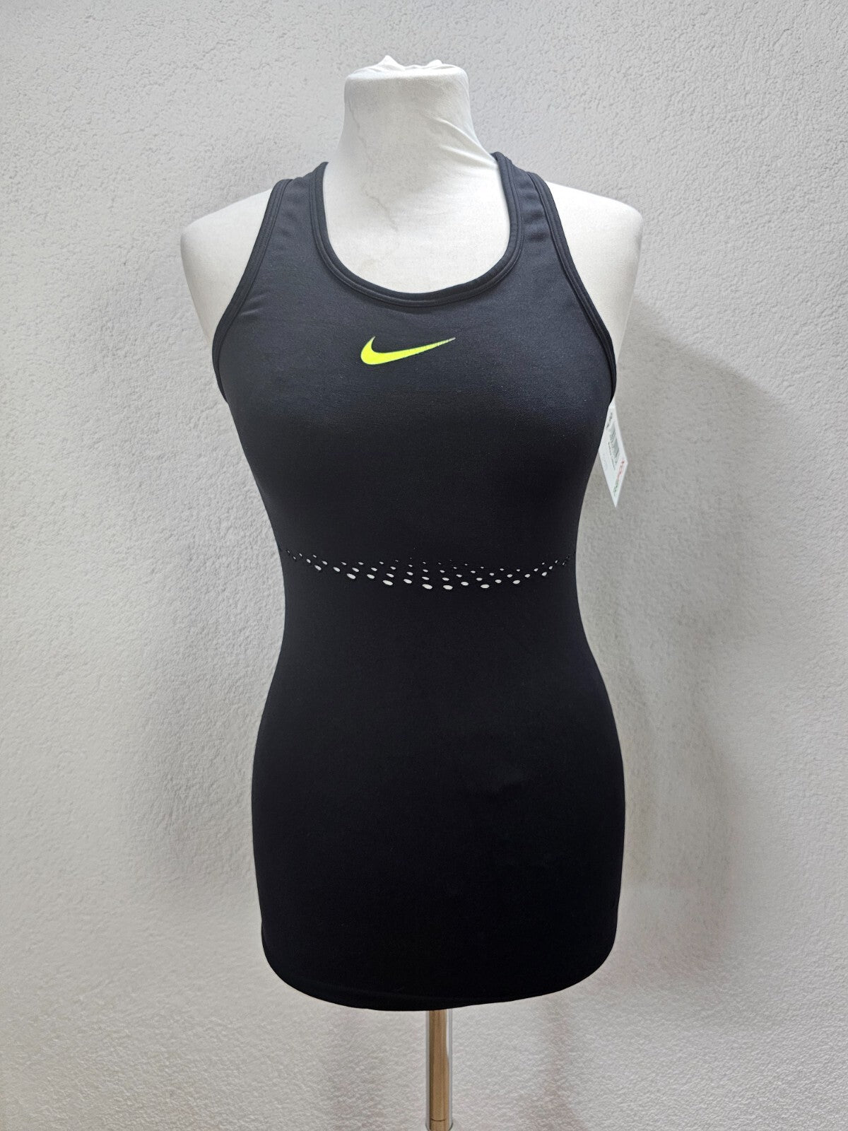 EK6243 Damen Sportobertel von Nike, schwarz, Gr.S0