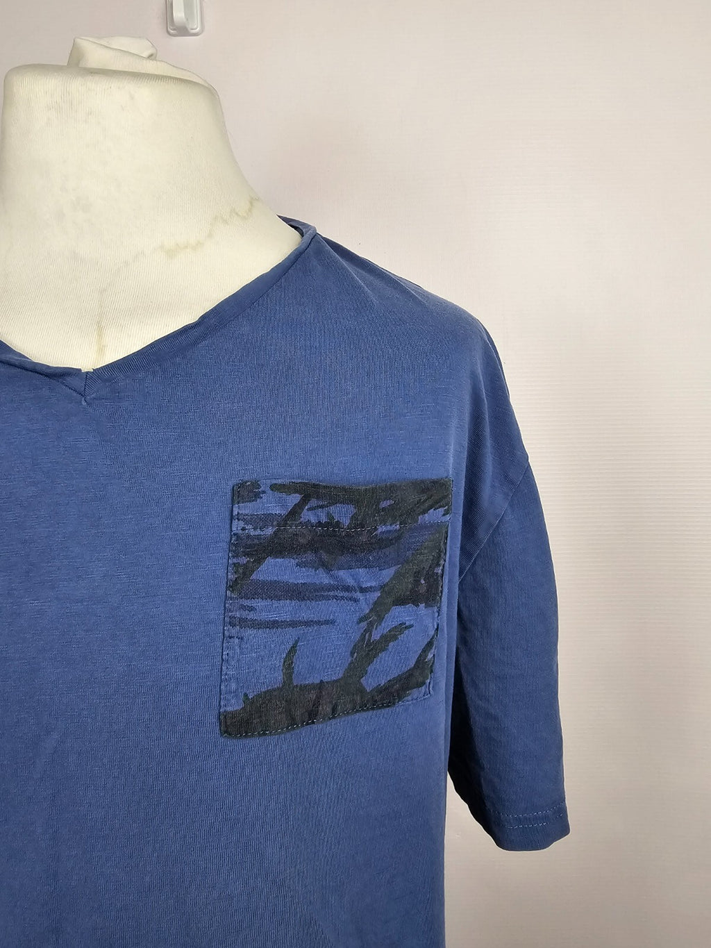 EK5450 Herren T-Shirt von Daniel Hechter, blau, Gr. XXL/561