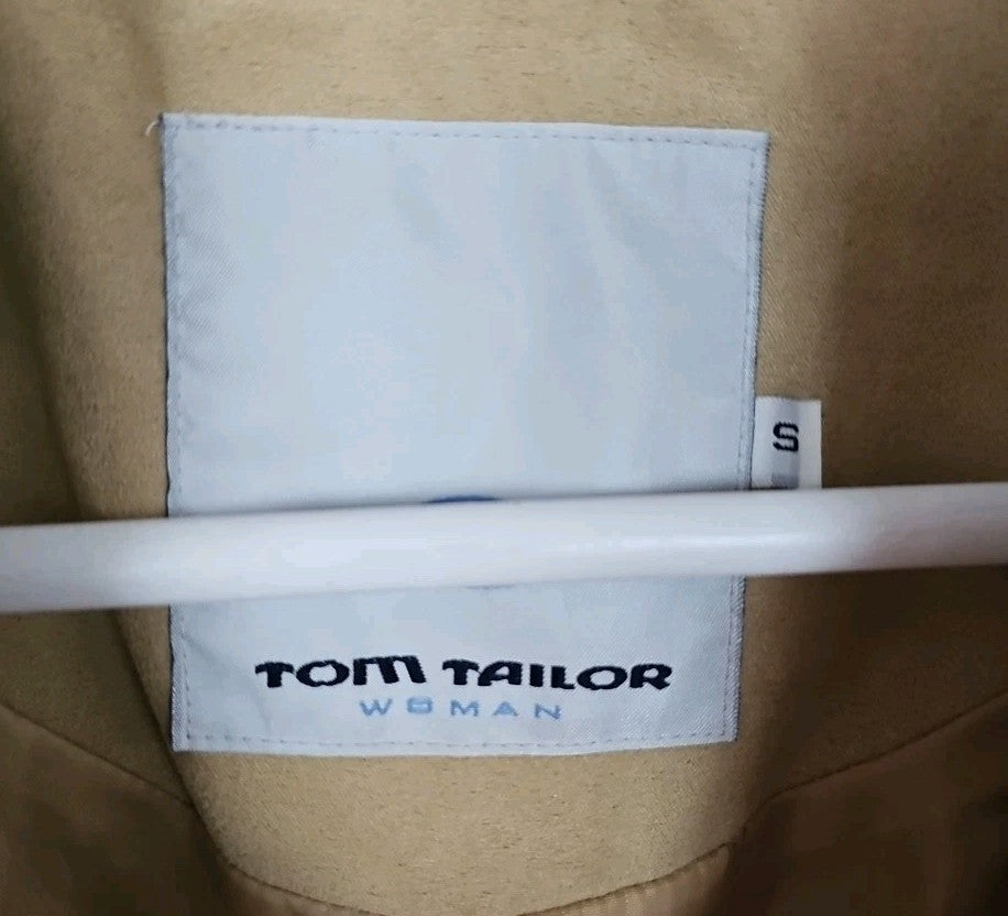 EK9037 Damen Mantel Tom Tailor Woman Gr.S Beige1