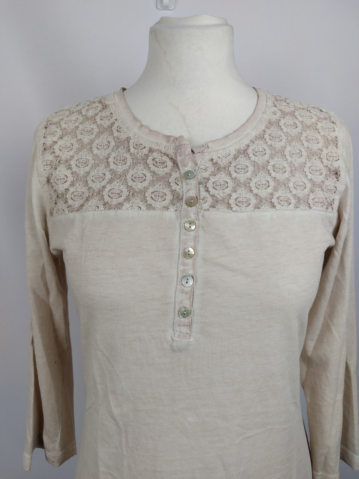 EK1472 Damen Shirt von Peckott, beige, Gr. 361