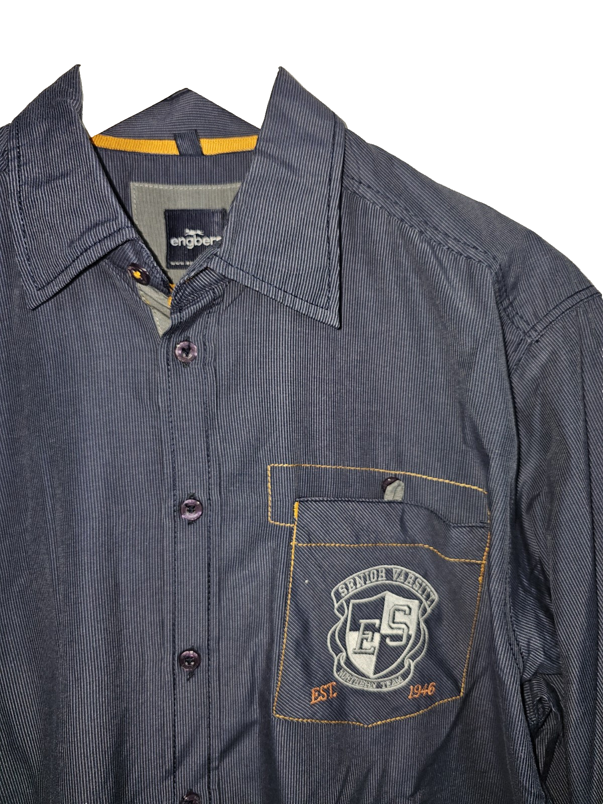 EK6997 Herren Hemd von engbers, Blau, Gr.39/401