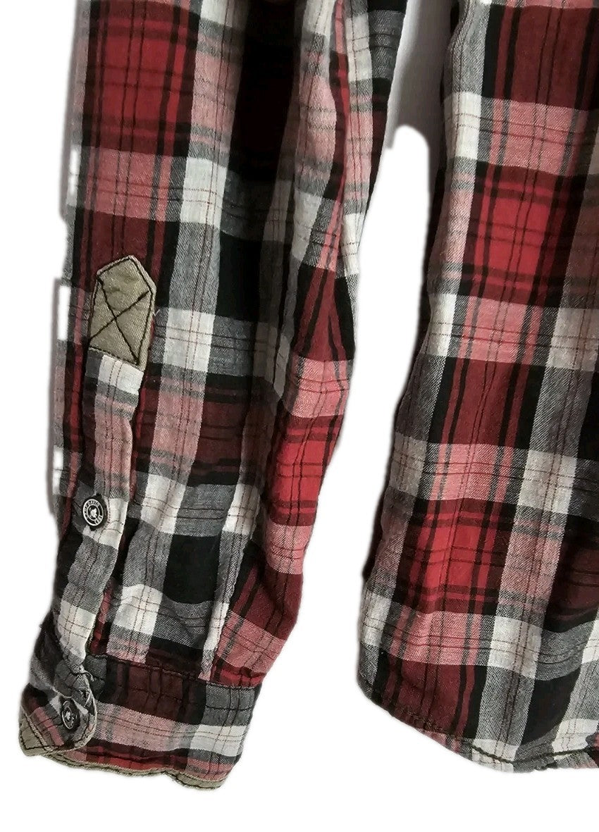 EK9600 Herren Hemd von Camp David, Rot, Gr. M5