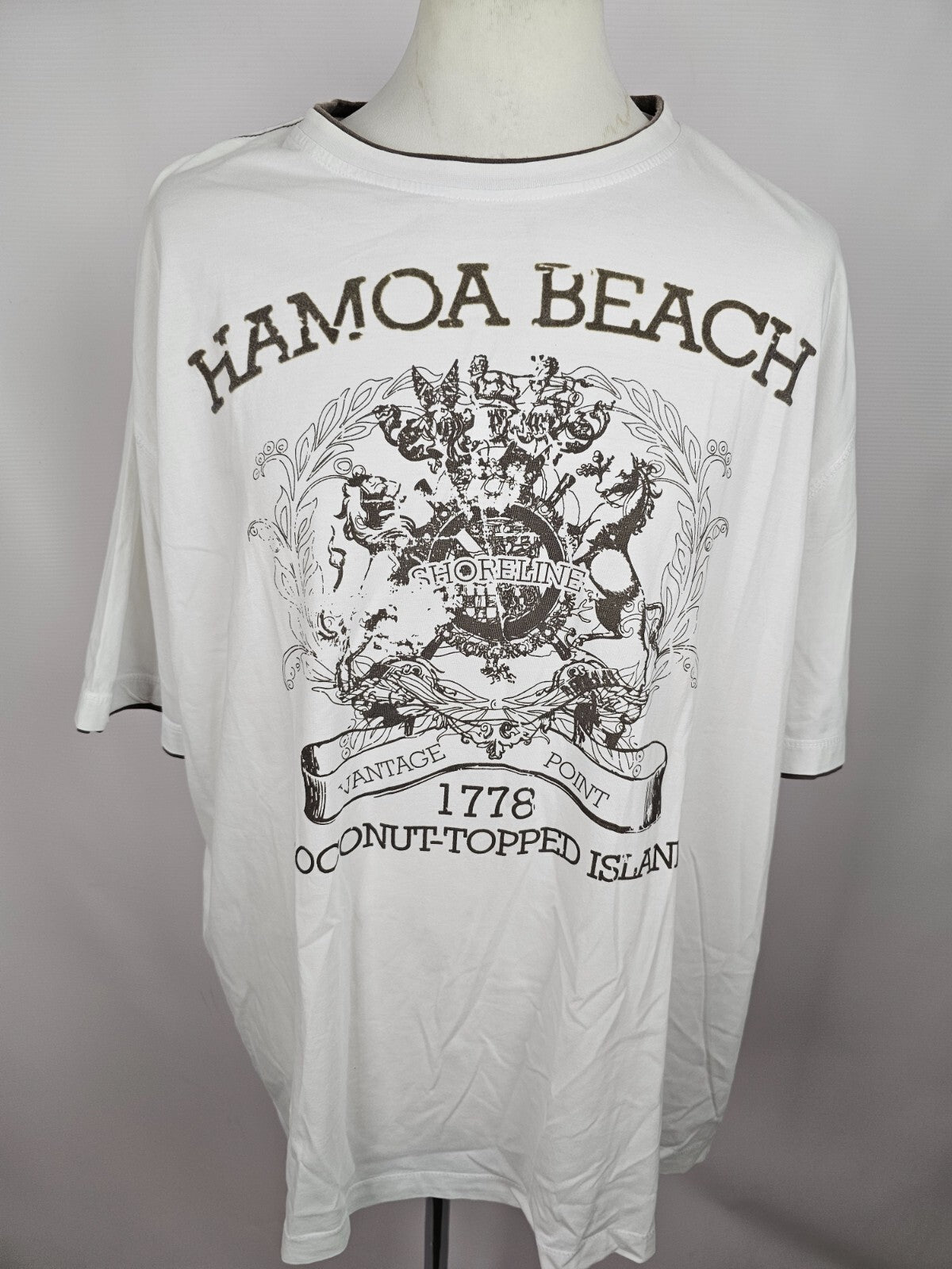 EK0058 Herren T-Shirt von Canda- C&A, weiß, Gr.3XL1