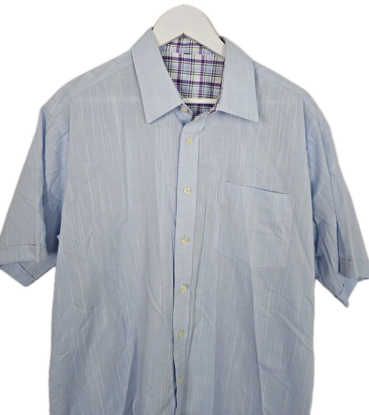 EK9502 Herren Hemd, Hellblau, Gr. Ca.XL1