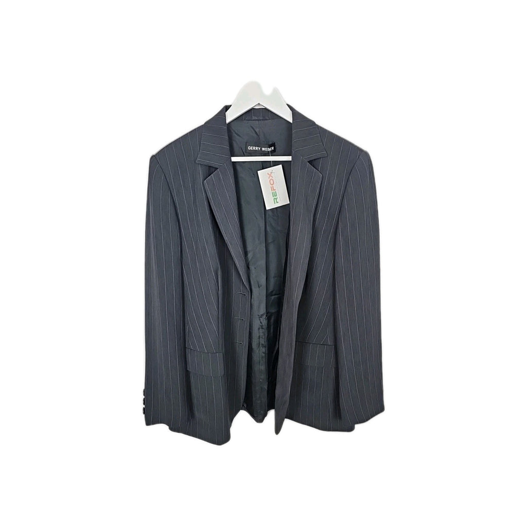 EK8277 Damen Anzug Gerry Weber Gr.M Schwarz Brustumfang 47cm Taile 43cm Länge...2