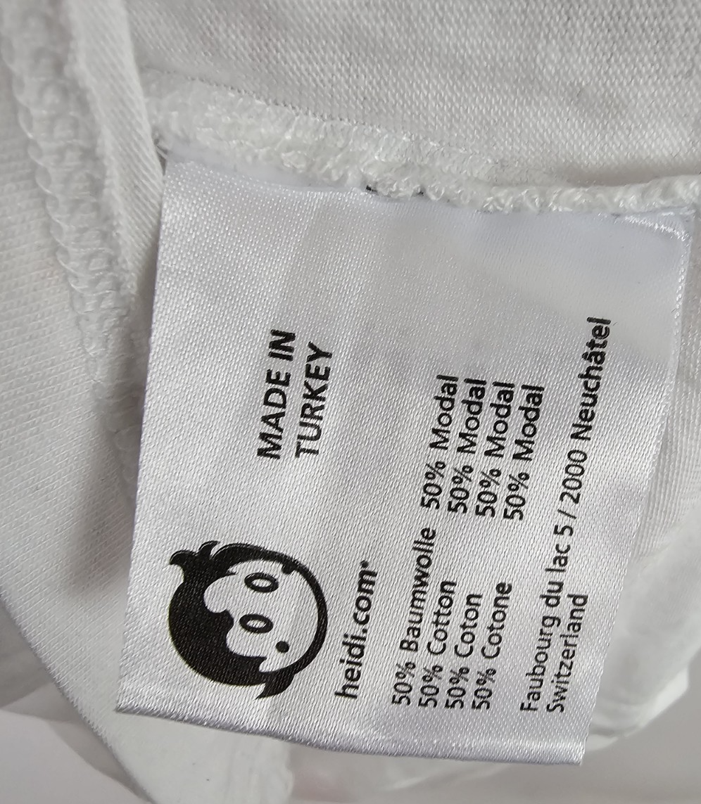 EK8339 Damen Tshirt von Heidi.com,weiß, Gr. S3