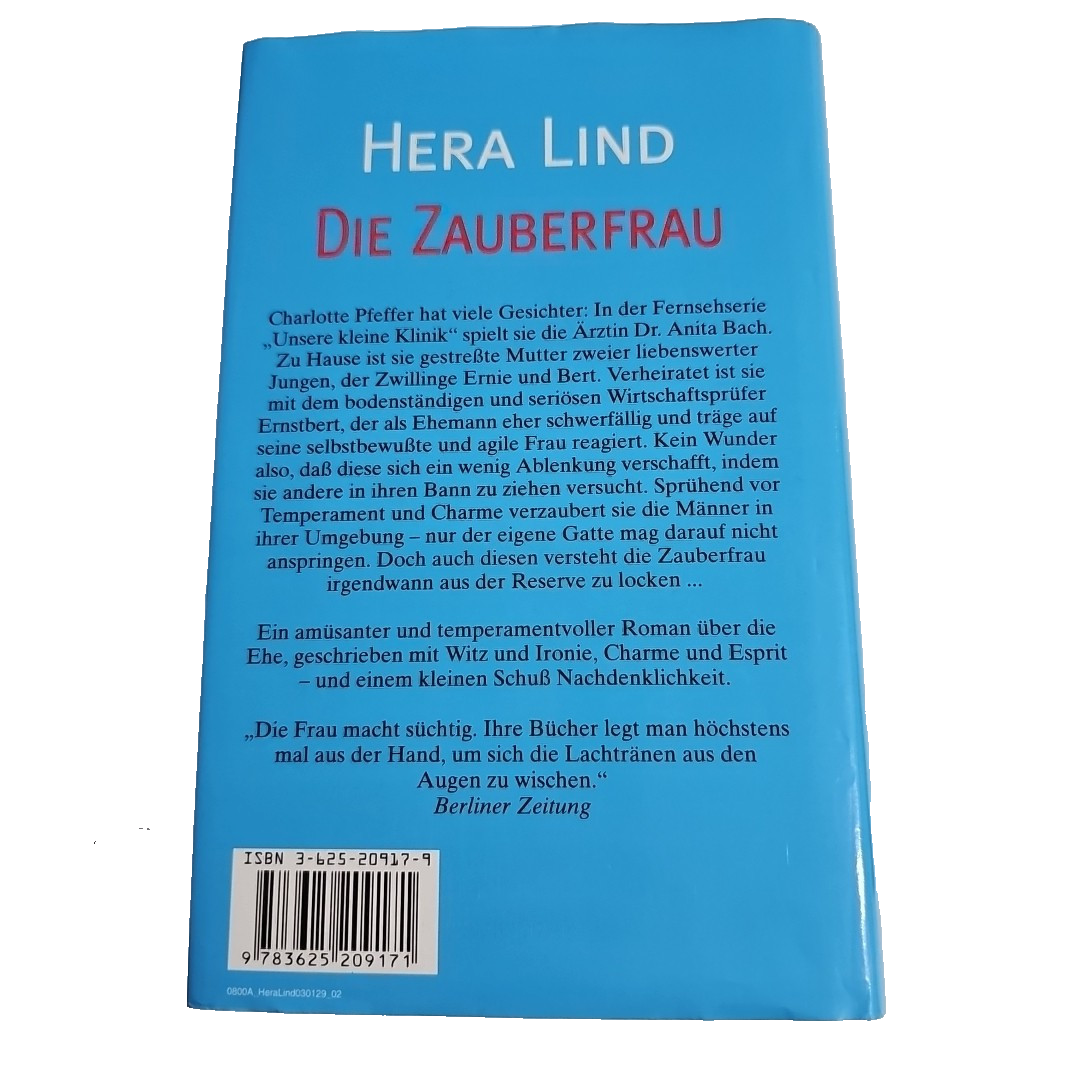 EB1729 Hera Lind Die Zauberfrau Roman Lizenzausgabe VEMAG Verlag 1995 1