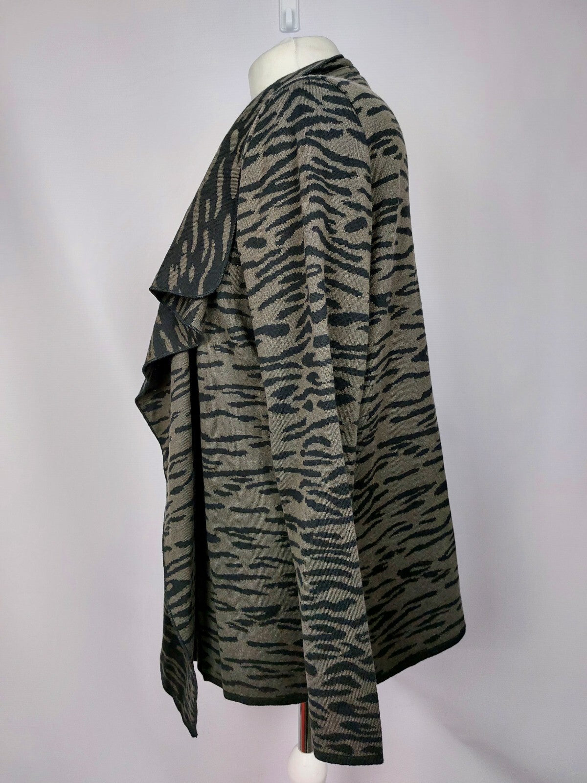 EK4860 Damen Strickjacke von Faber, braun-schwarz, Gr.463