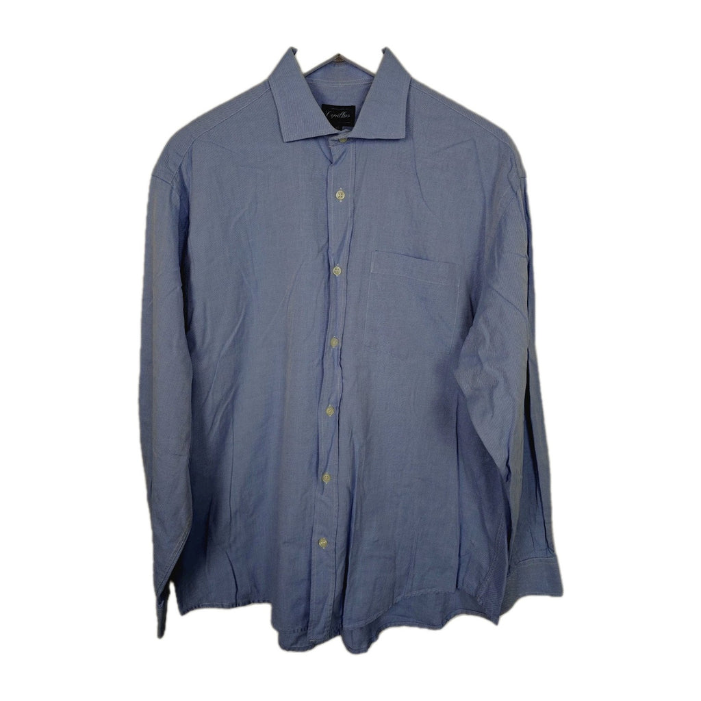 EK8343 Herren Hemd von Cyrillus, blau, Gr.410