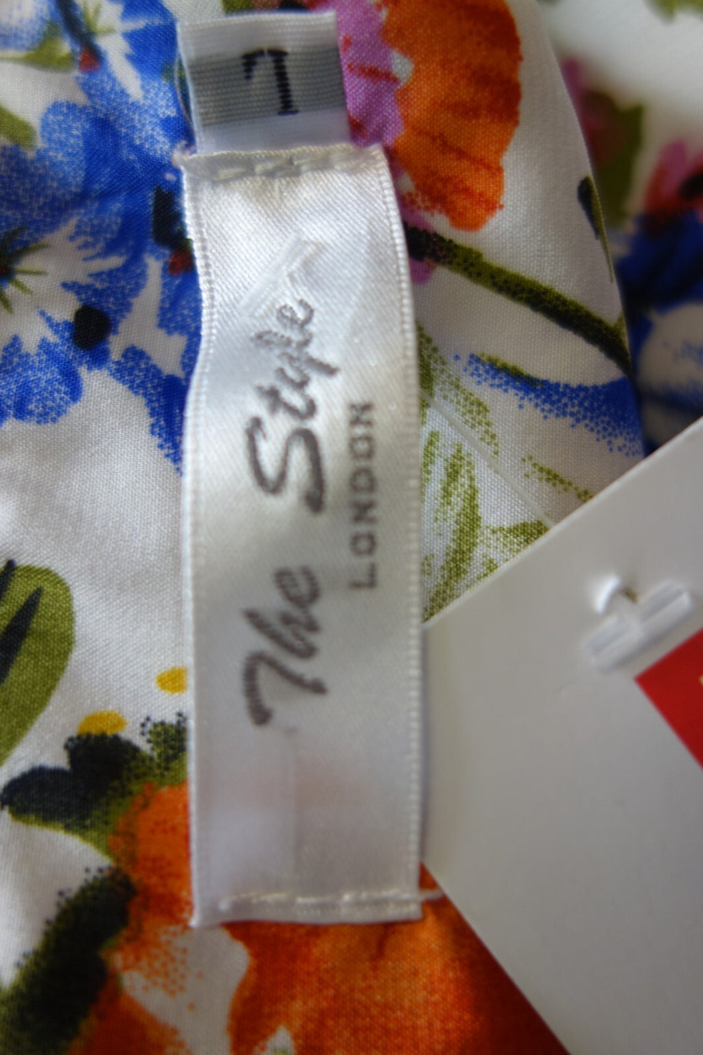 EK1319 Damen Kleid von The Style, geblümt, Gr. L5