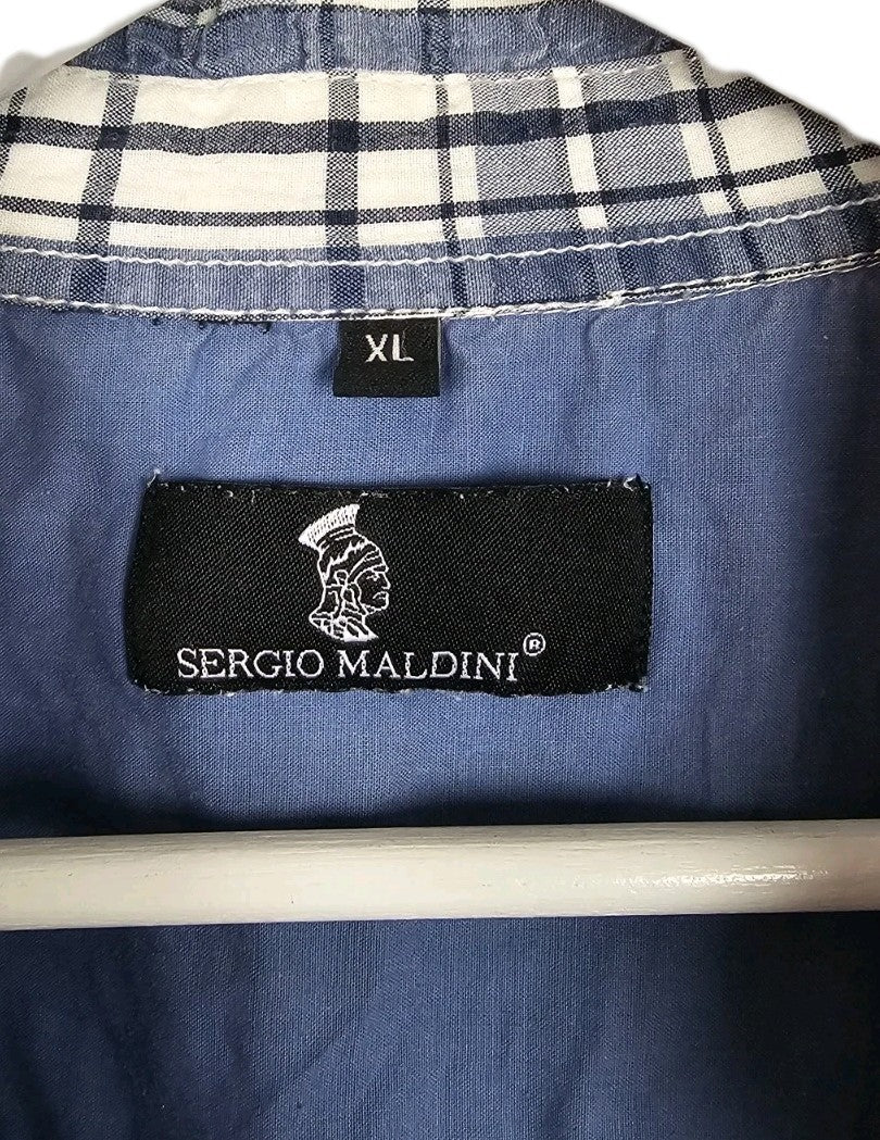 EK10359 Herren Hemd von Sergio Maldini, Blau, Gr.XL1