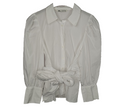 EK8023 Damen Bluse von Zara, Weiß, Gr. S0