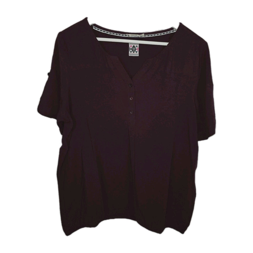EK10000 Damen Bluse von Cecil, Weinrot, Gr. L1
