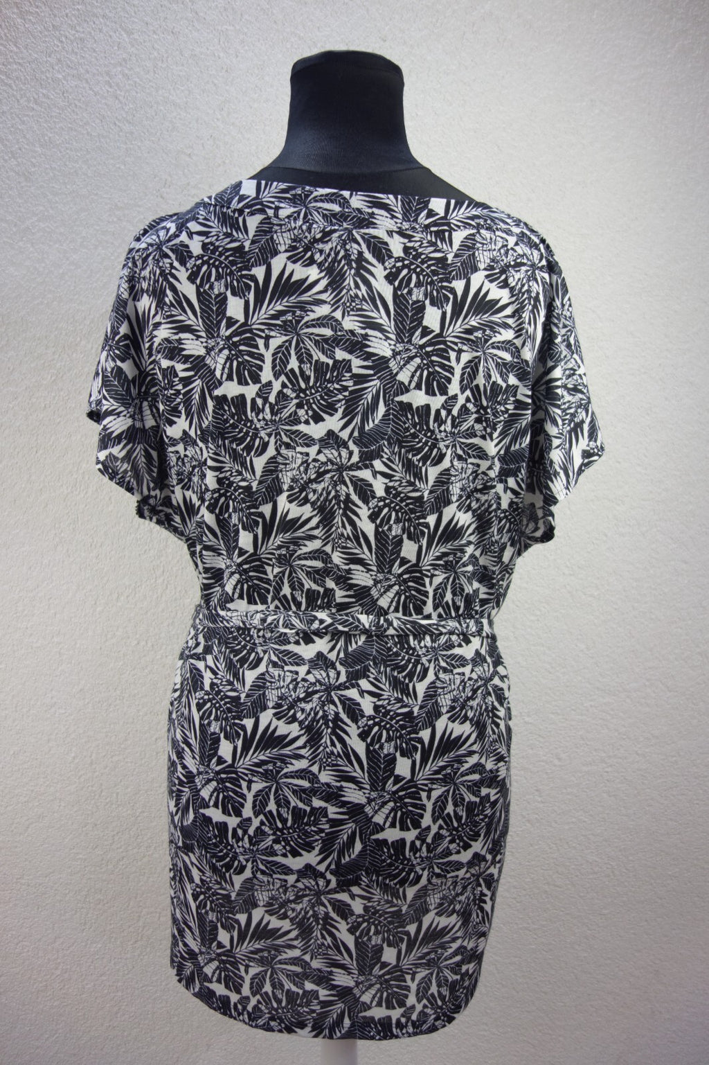 EK3283 Damen T-Shirt von Tom Tailor, schwarz/weiß, Gr. M3
